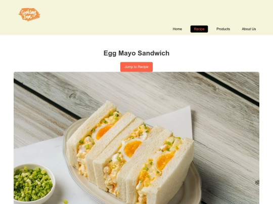 recipe/snack/snack4 screenshot