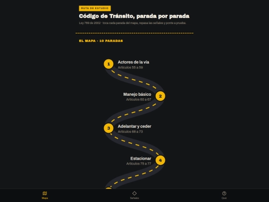 ruta_codigo_transito (2) screenshot