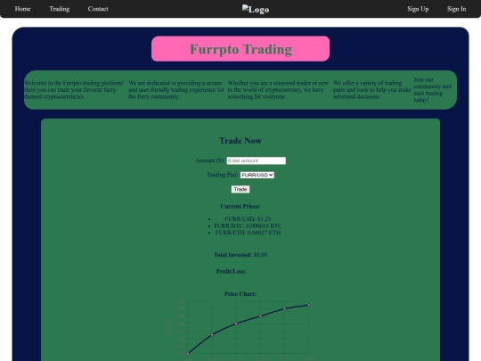 trading screenshot