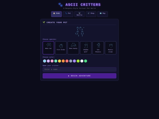 test screenshot