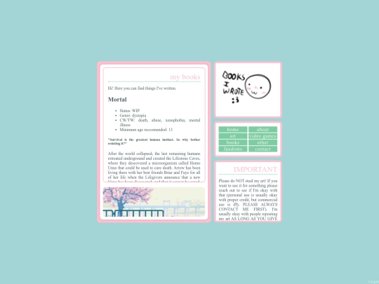books screenshot