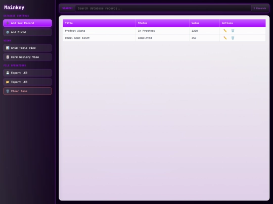 mainkey screenshot