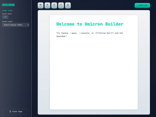 omicron screenshot