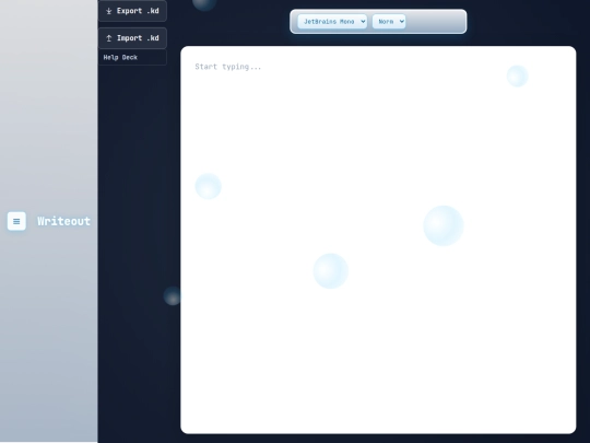 writeout/mobile screenshot