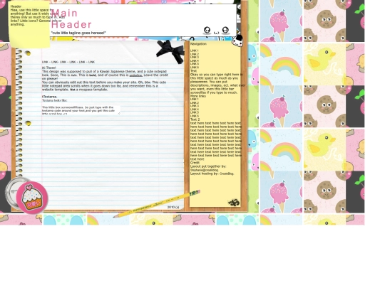 testpage screenshot