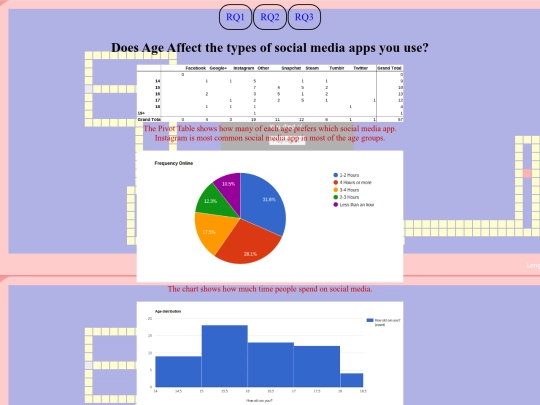 survey screenshot