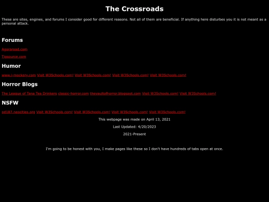 crossroads screenshot