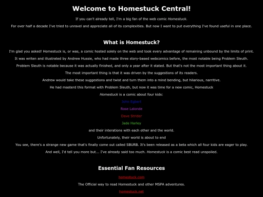 homestuck screenshot