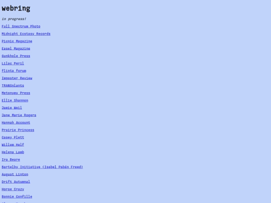 webring screenshot