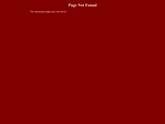 not_found screenshot