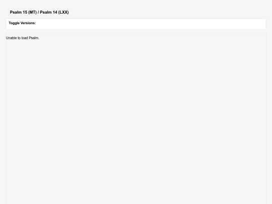 polyglot/psalms/15 screenshot