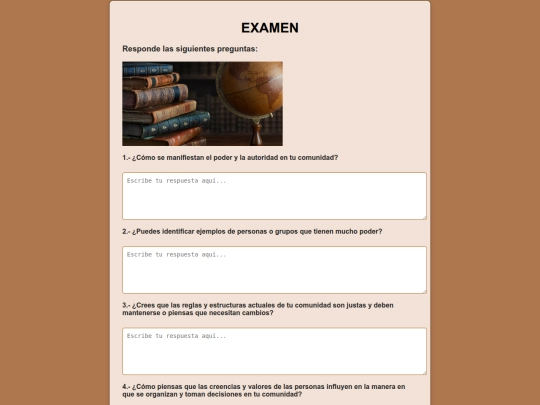 HUMANIDADES 2 PROYECTO/Examen9 screenshot