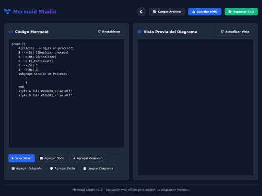 apps/Mermaid Studio/_otrosNoImplementados/mermaid_studio_1.0 screenshot