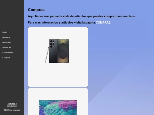 paginas/venta screenshot