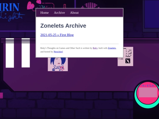 archive screenshot