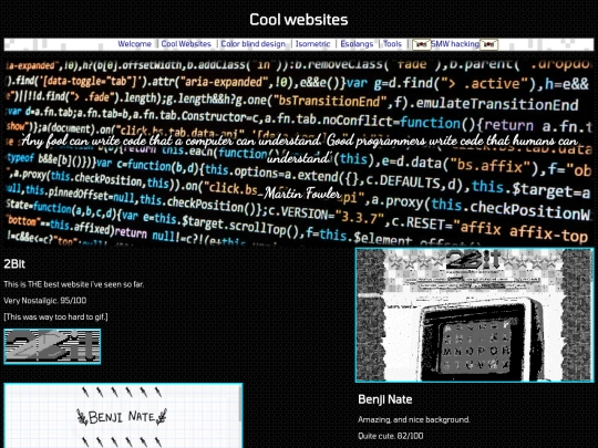modern/Websites screenshot
