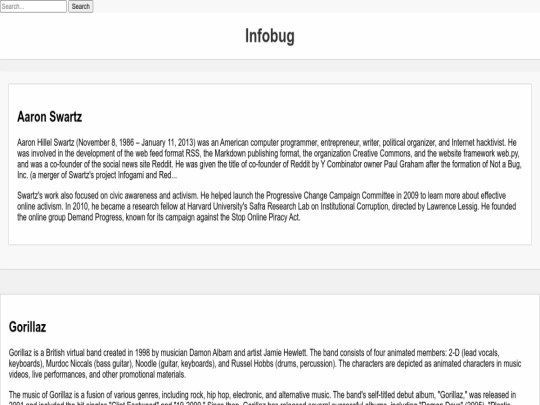 index screenshot