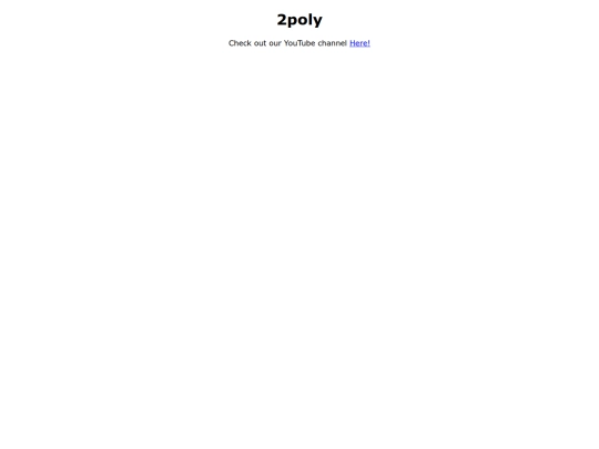 2poly screenshot