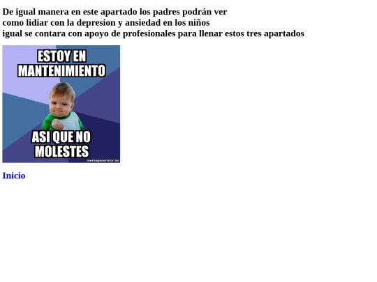 Ansiedad y Depresión/Html/niños screenshot