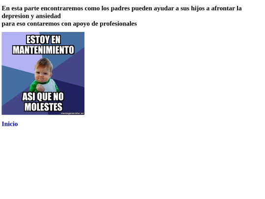 Ansiedad y Depresión/Html/padres screenshot