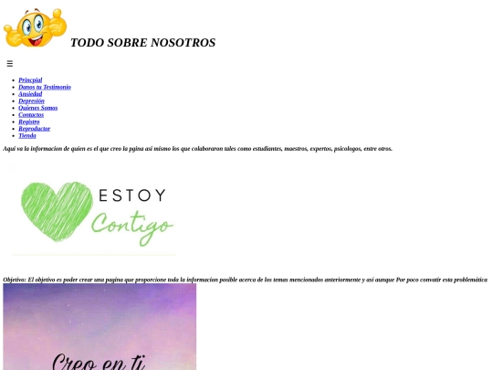 Proyecto Final/Html/quienessomos screenshot