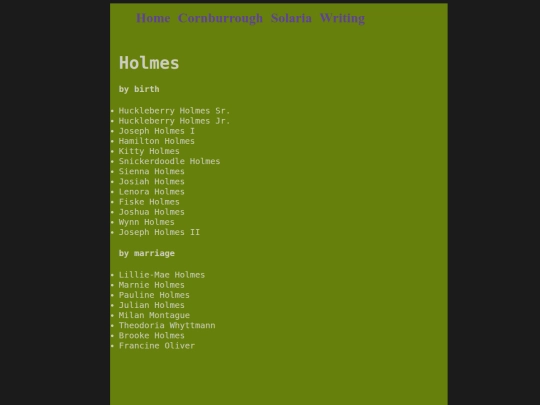 holmes screenshot