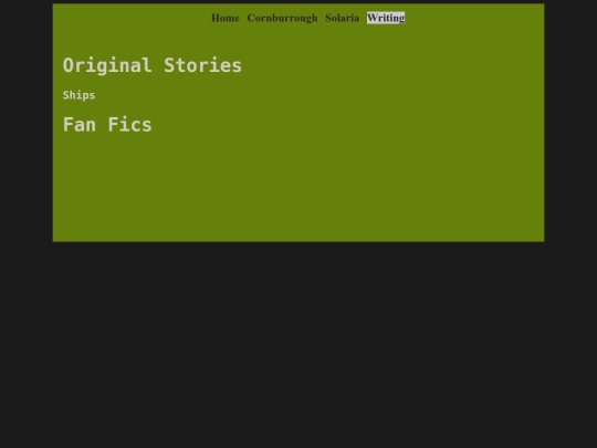writing screenshot
