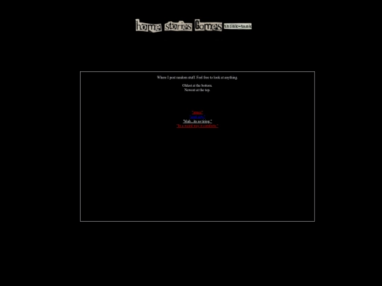 think-tank screenshot