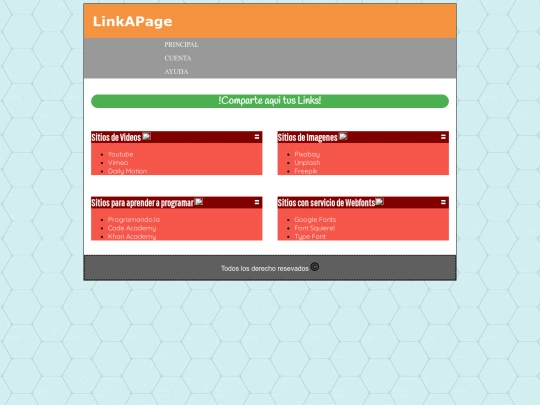 LinkAPage screenshot