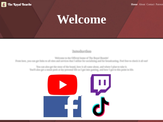 projects/commissions/TheRoyalBeardo screenshot