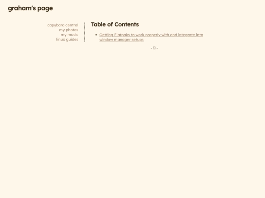 linux_guides/table_of_contents screenshot