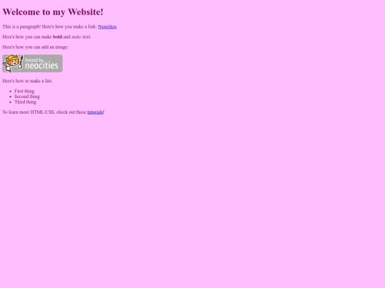 test screenshot