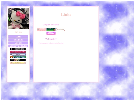 links screenshot