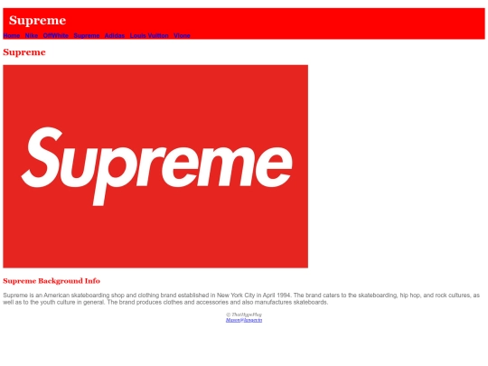 supreme screenshot