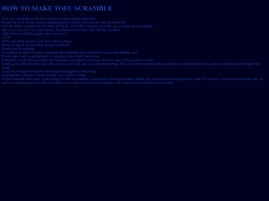 tofuscramble screenshot