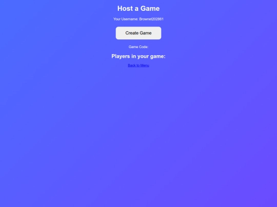 host screenshot