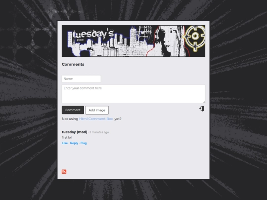 guestbook screenshot
