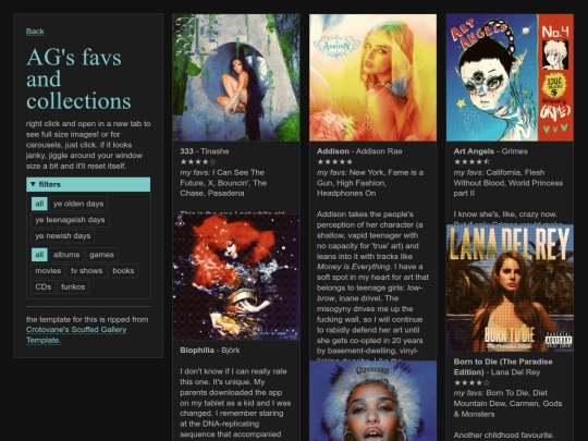 shelves screenshot