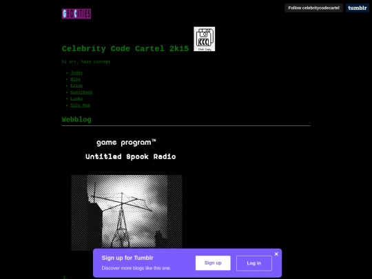 blog screenshot