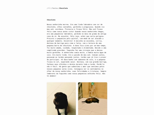 textos/chocolate screenshot
