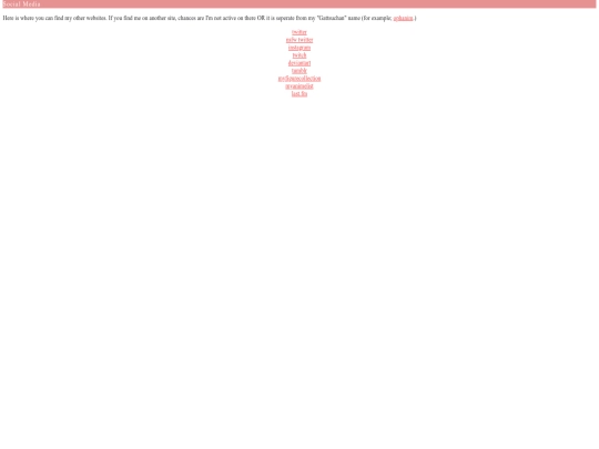 links screenshot