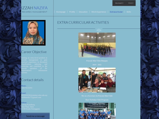 curricular screenshot