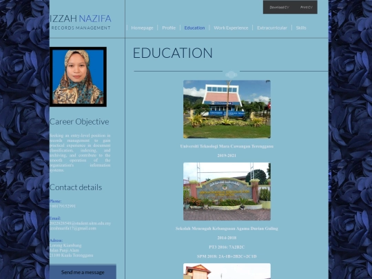 education screenshot