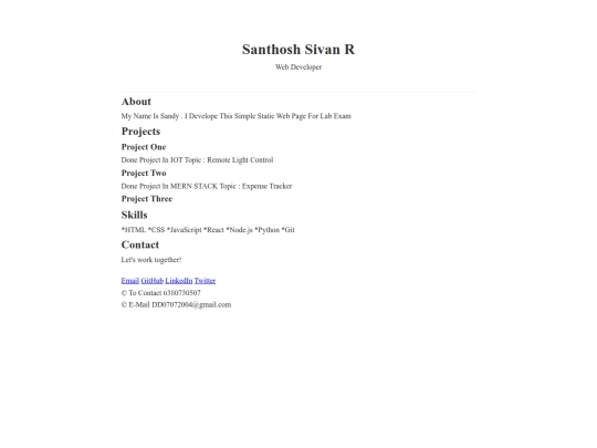 Exam screenshot