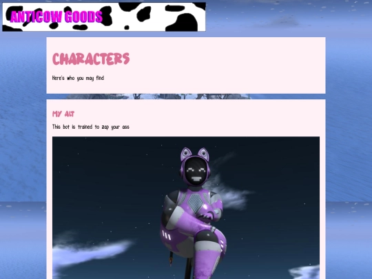 characters screenshot
