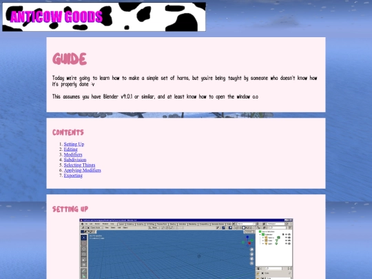 pages/guides/modelling_guide screenshot