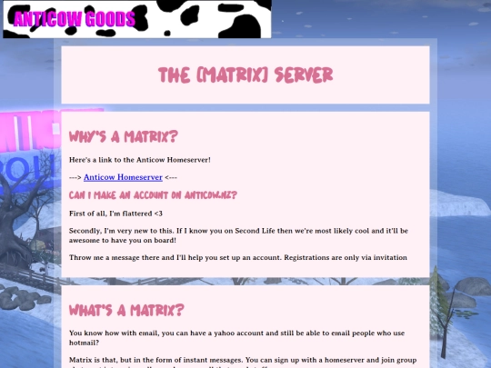pages/matrix/matrix screenshot
