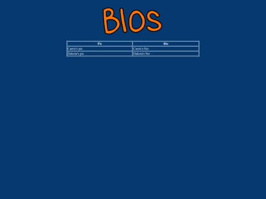 bios screenshot