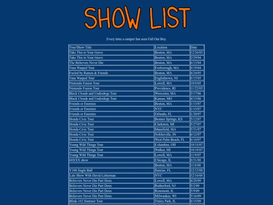 show screenshot