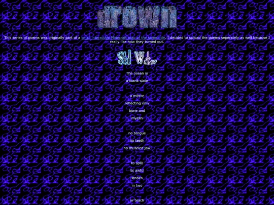 Writing/drown screenshot